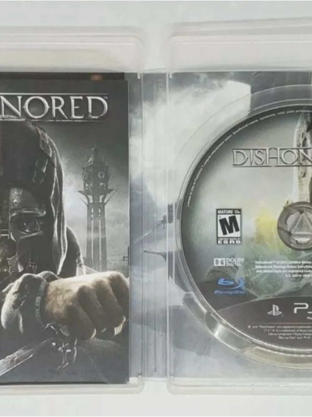 Dishonored (Sony PlayStation 3, 2012) PS3 Video Game